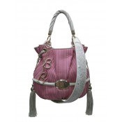 Vente Sac Lancel Brigitte Bardot Alcantara Plissé Rose